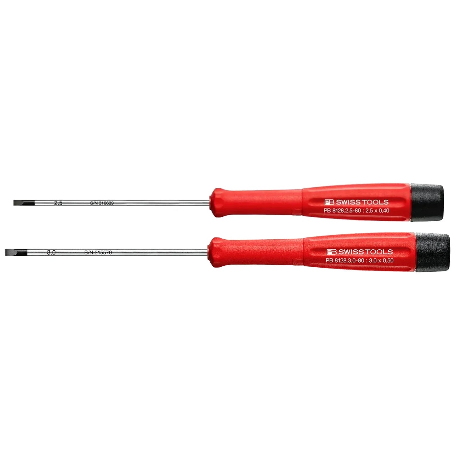 PB 8215.A - SwissGrip Screwdriver Set with Interchangeable Blades in a Leather Roll-Up Case