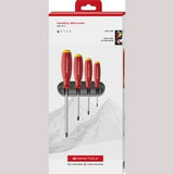 PB 8242 SwissGrip screwdriver set with wall mount