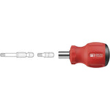 PB 8452.M-10 - SwissGrip Stubby Universal Bit Holder, for Precision Bits C 6.3 and E 6.3 1/4"
