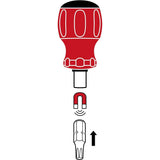 PB 8452.M-10 - SwissGrip Stubby Universal Bit Holder, for Precision Bits C 6.3 and E 6.3 1/4"
