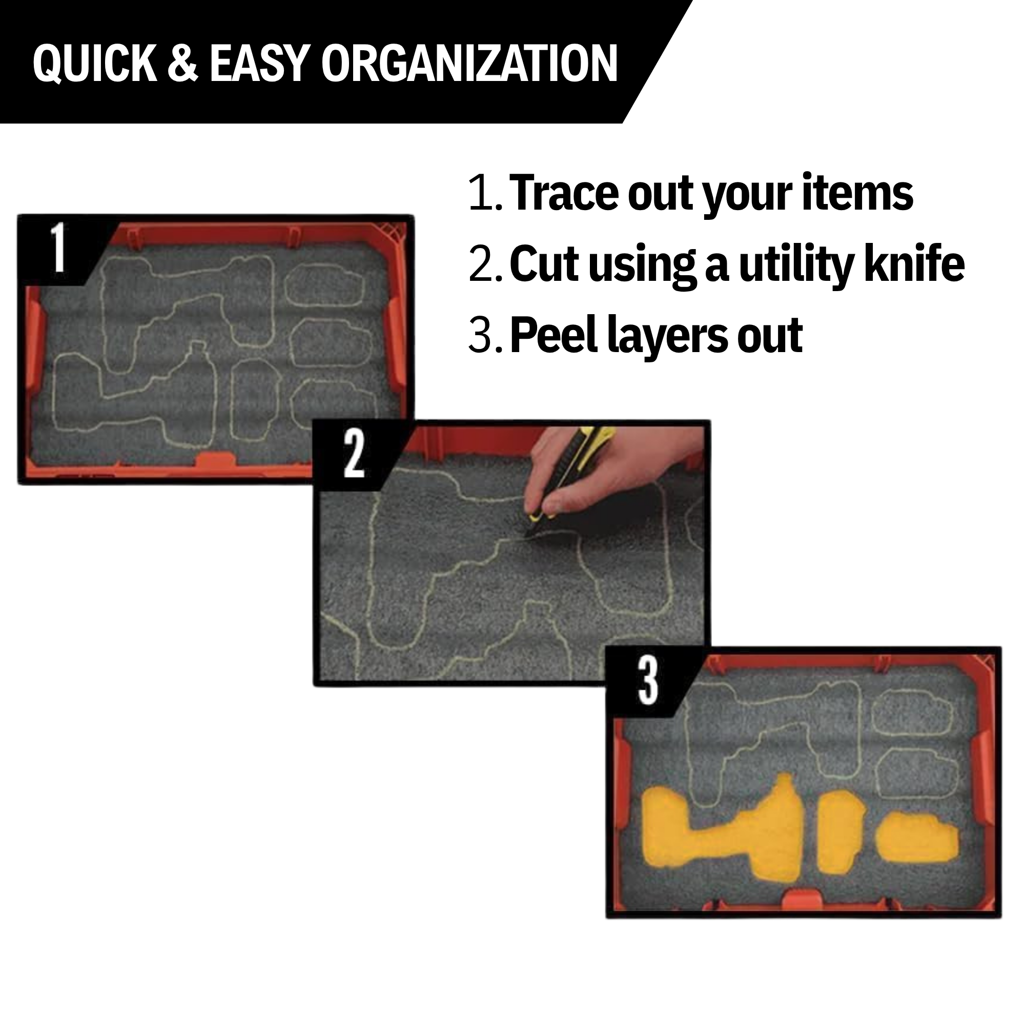 Pelican Air 1535 Case - Kaizen Inserts