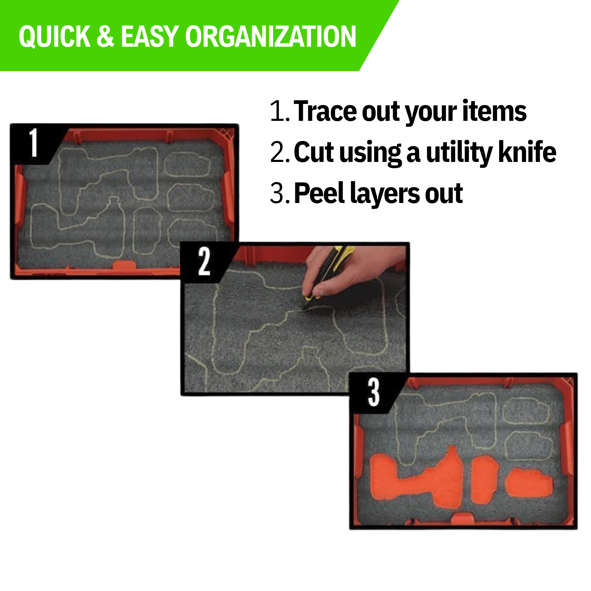 Apache 1800 Waterproof Protective Case Kaizen Inserts