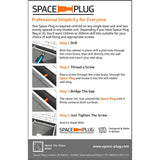 Space-Plug Regular – Adjustable Kitchen Cabinet Fixings