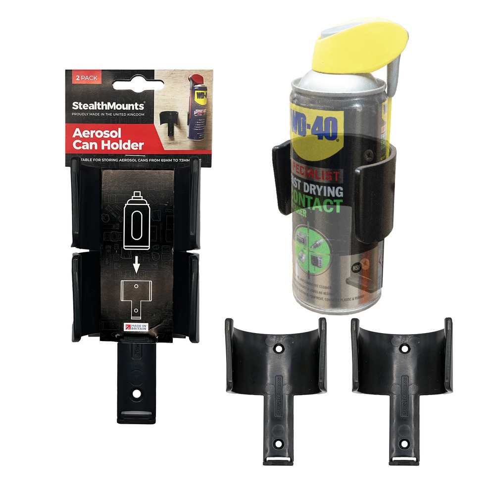 StealthMounts Aerosol Can Holder - 2 Pack