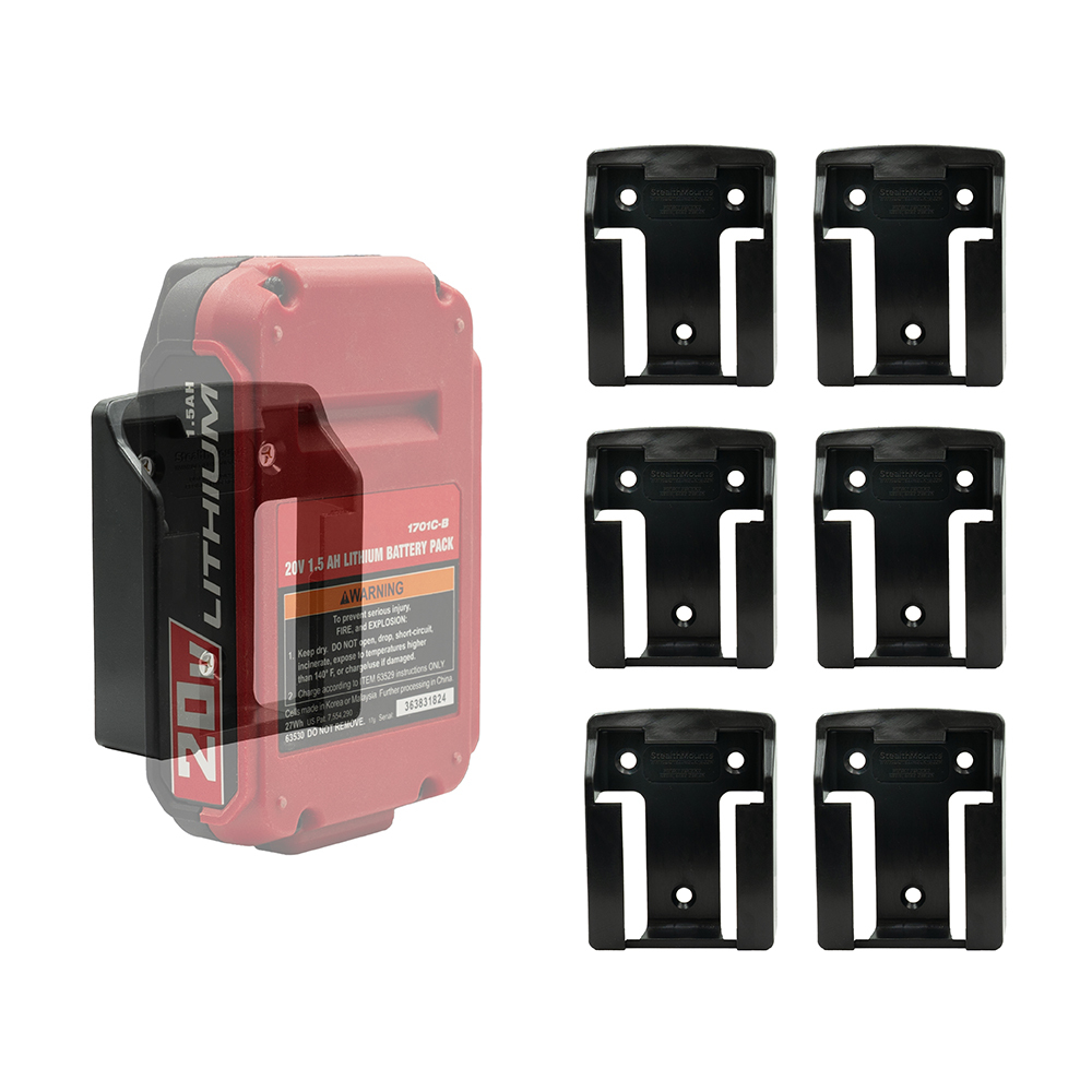StealthMounts Battery Mounts for Bauer 20v