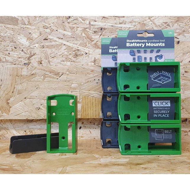 StealthMounts Battery Mounts for Festool Cordless Batteries