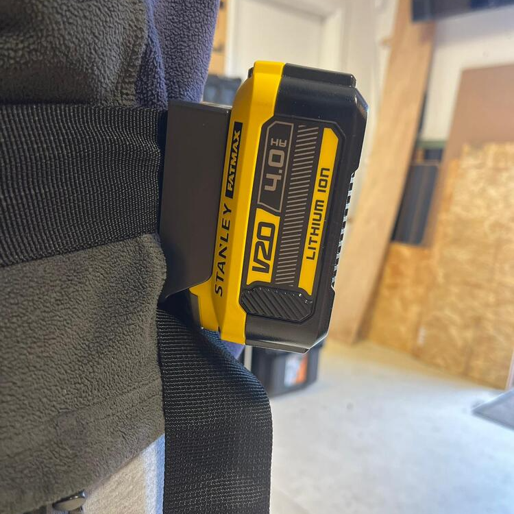 StealthMounts Battery Mounts for Stanley FatMax V20