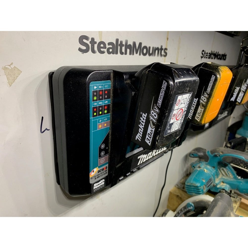 StealthMounts Charger Wall Mount for Makita DC18RD