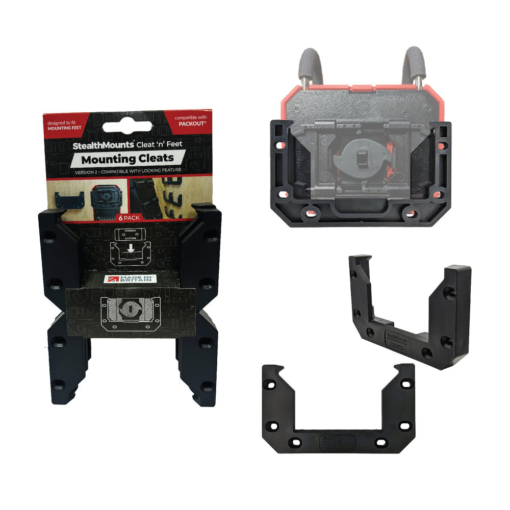 StealthMounts Cleat 'n' Feet Mounting Cleats V2