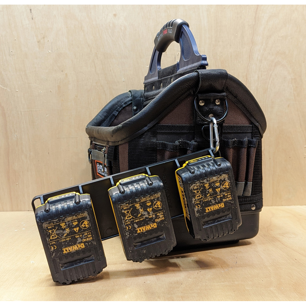 StealthMounts DeWalt Magnetic Battery Holder Board