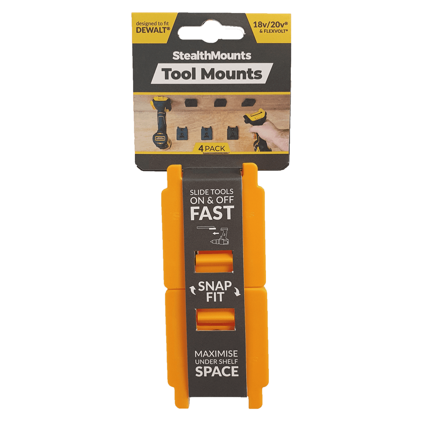 StealthMounts Dewalt 20v Tool Mounts