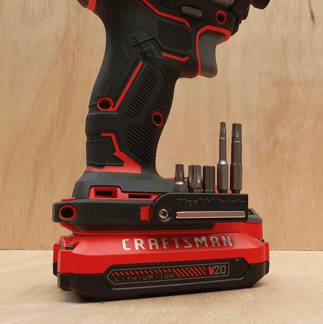 StealthMounts Magnetic Bit Holder for Craftsman Tools