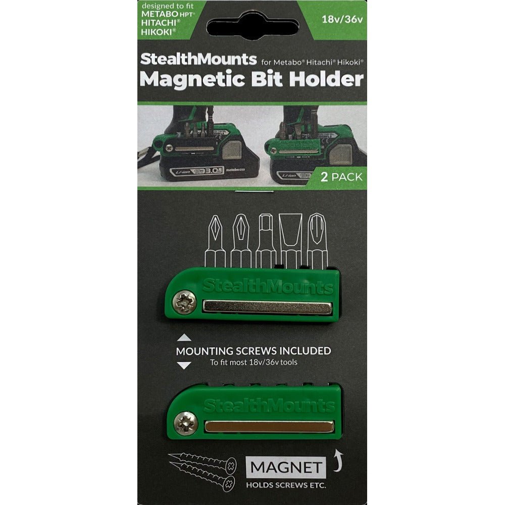 StealthMounts Magnetic Bit Holder for HIKOKI / Metabo HPT / Hitachi Tools