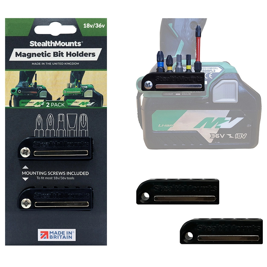 StealthMounts Magnetic Bit Holder for HIKOKI / Metabo HPT / Hitachi Tools