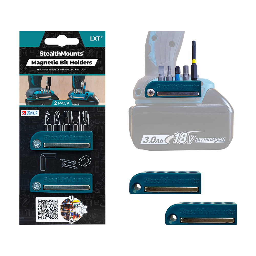 StealthMounts Magnetic Bit Holder for Makita LXT & XGT Tools