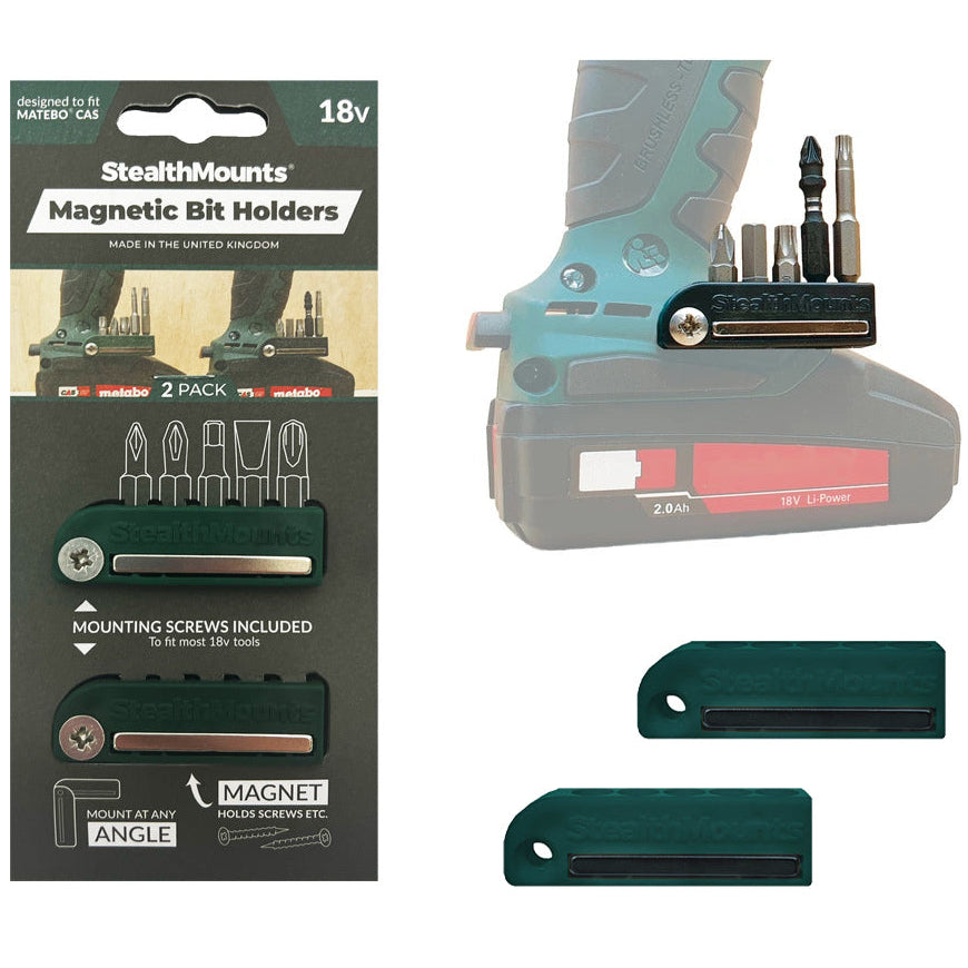 StealthMounts Magnetic Bit Holder for Metabo CAS Tools