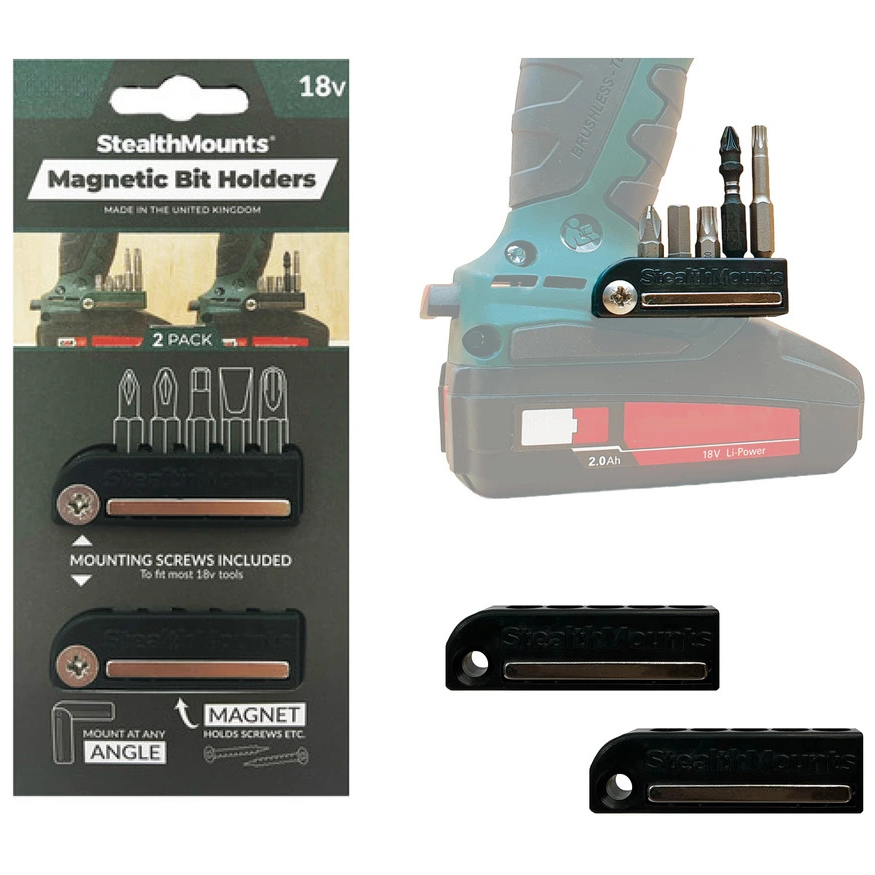 StealthMounts Magnetic Bit Holder for Metabo CAS Tools