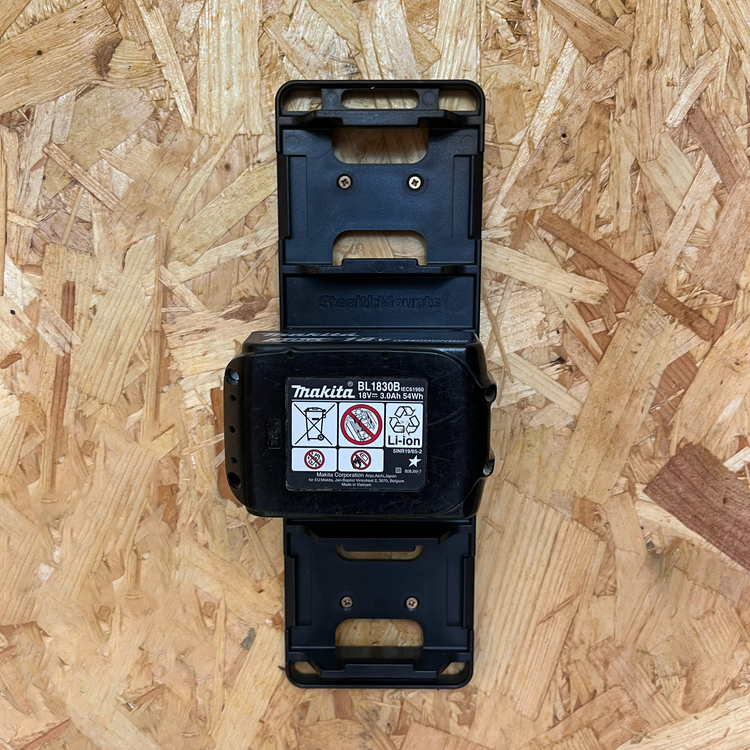StealthMounts Makita 18v LXT Battery Holder Board