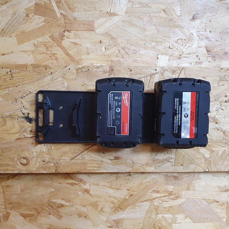 StealthMounts Milwaukee M18 Battery Holder Board