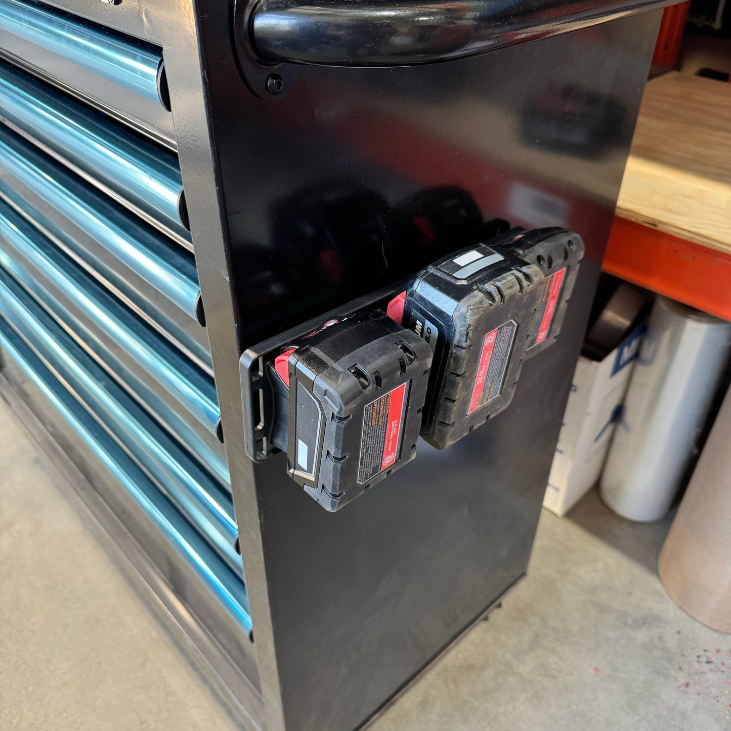 StealthMounts Milwaukee M18 Magnetic Battery Holder Board