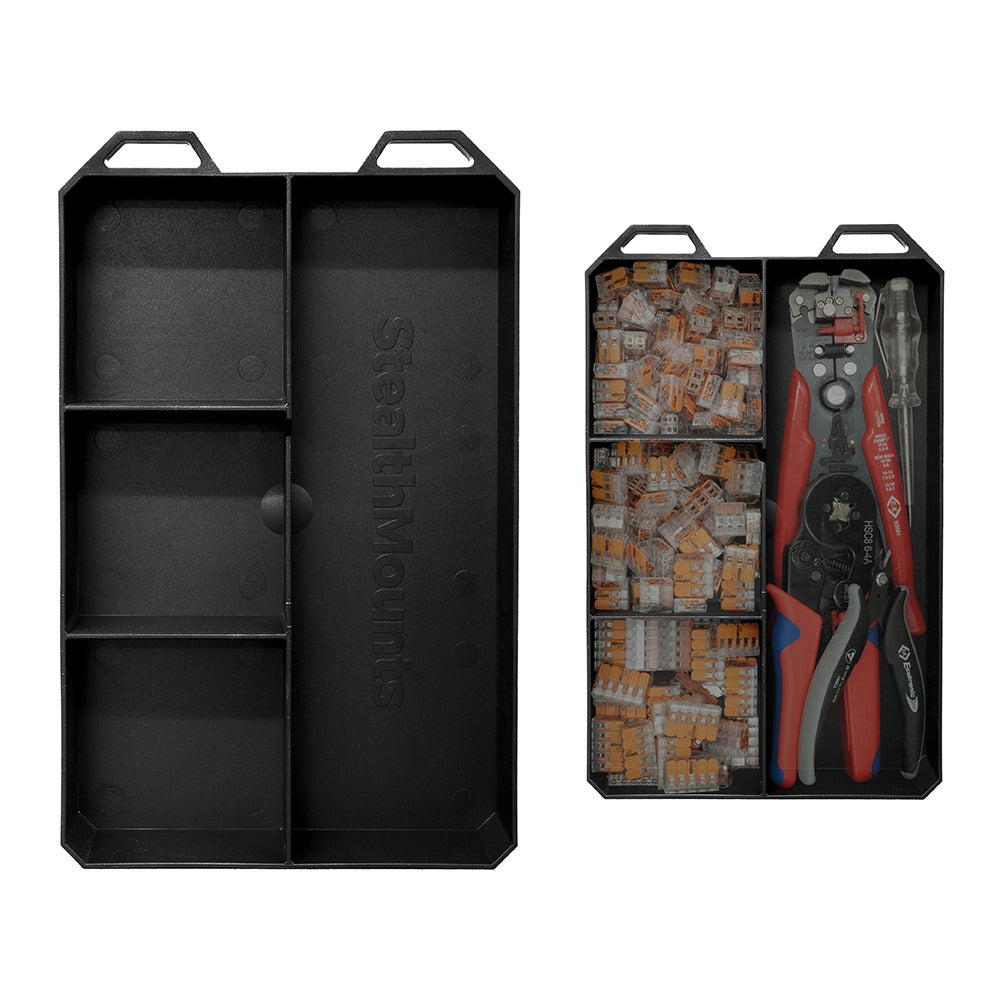StealthMounts Quad Compartment PacTray