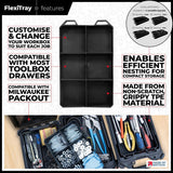 StealthMounts Six Compartment FlexiTray