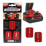 StealthMounts Stubby Magnetic Bit Holder for Milwaukee M18 Tools