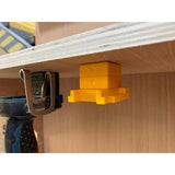 StealthMounts Tool Mount 12mm Spacers, Red, Yellow, Black & Teal