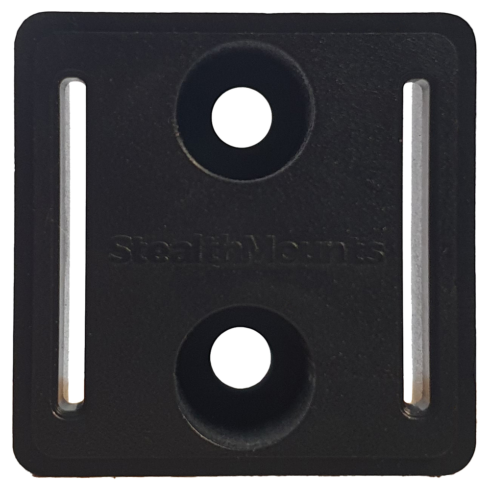StealthMounts Tool Mount 12mm Spacers, Red, Yellow, Black & Teal