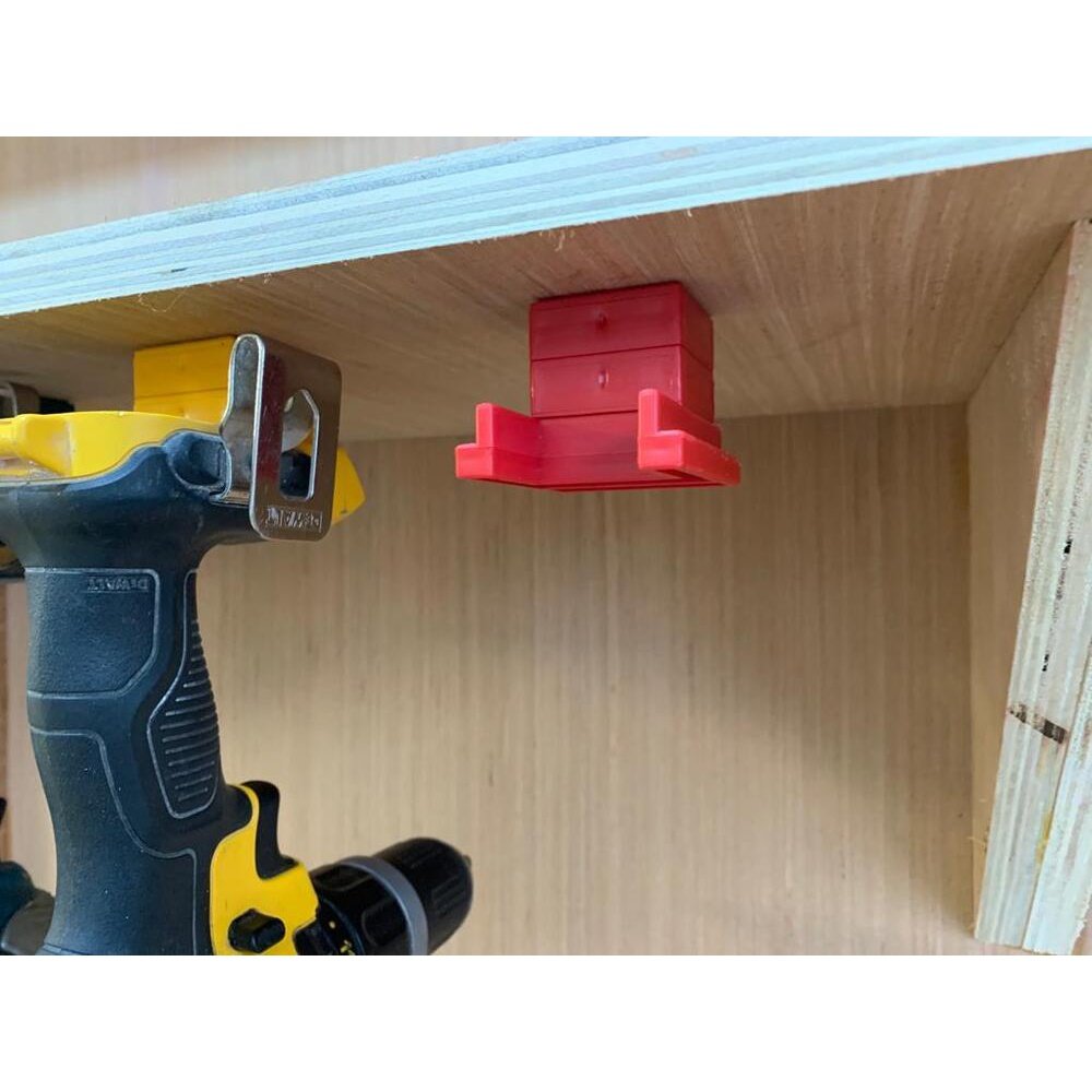 StealthMounts Tool Mount 12mm Spacers, Red, Yellow, Black & Teal