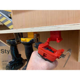StealthMounts Tool Mount 12mm Spacers, Red, Yellow, Black & Teal