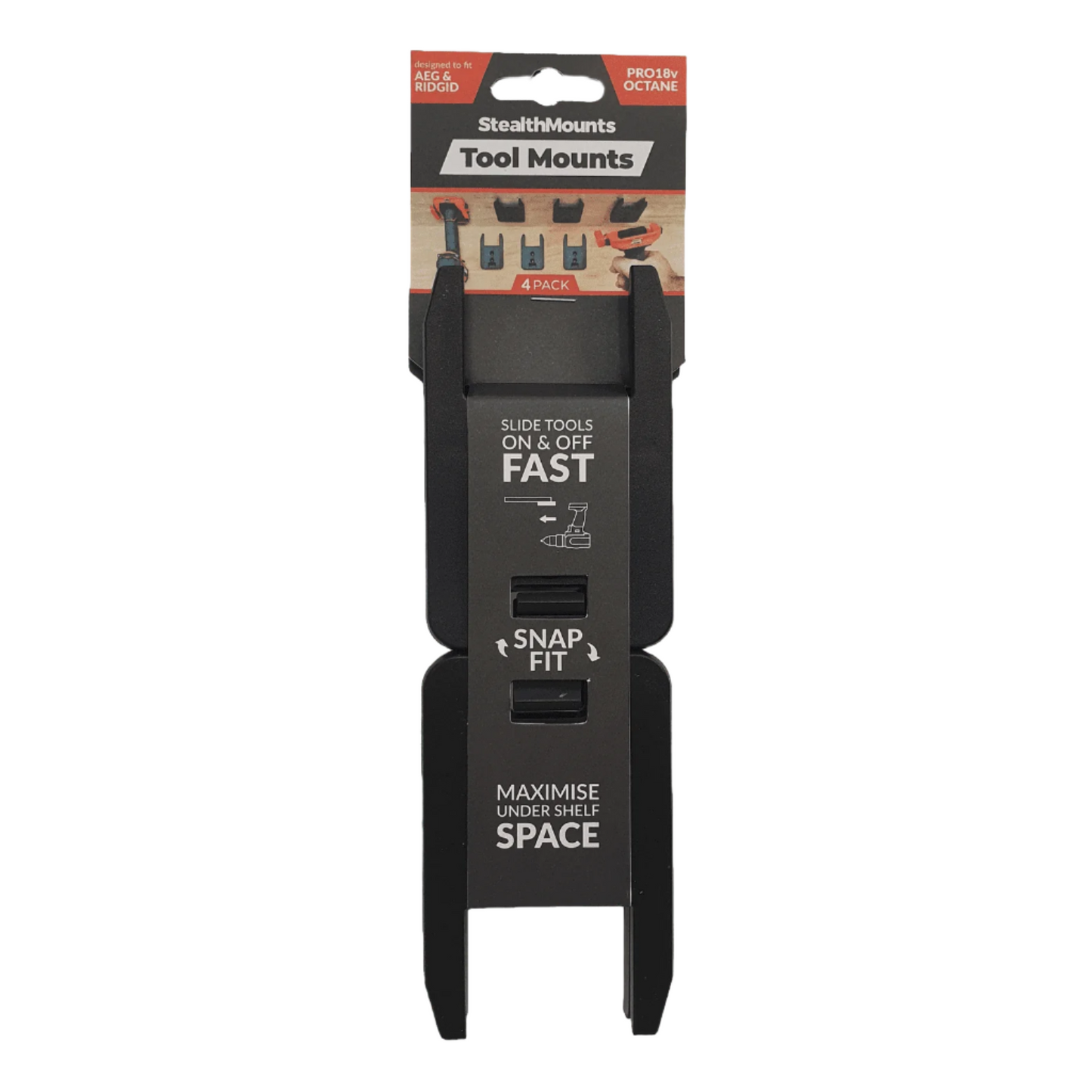 StealthMounts Tool Mounts for AEG & Ridgid
