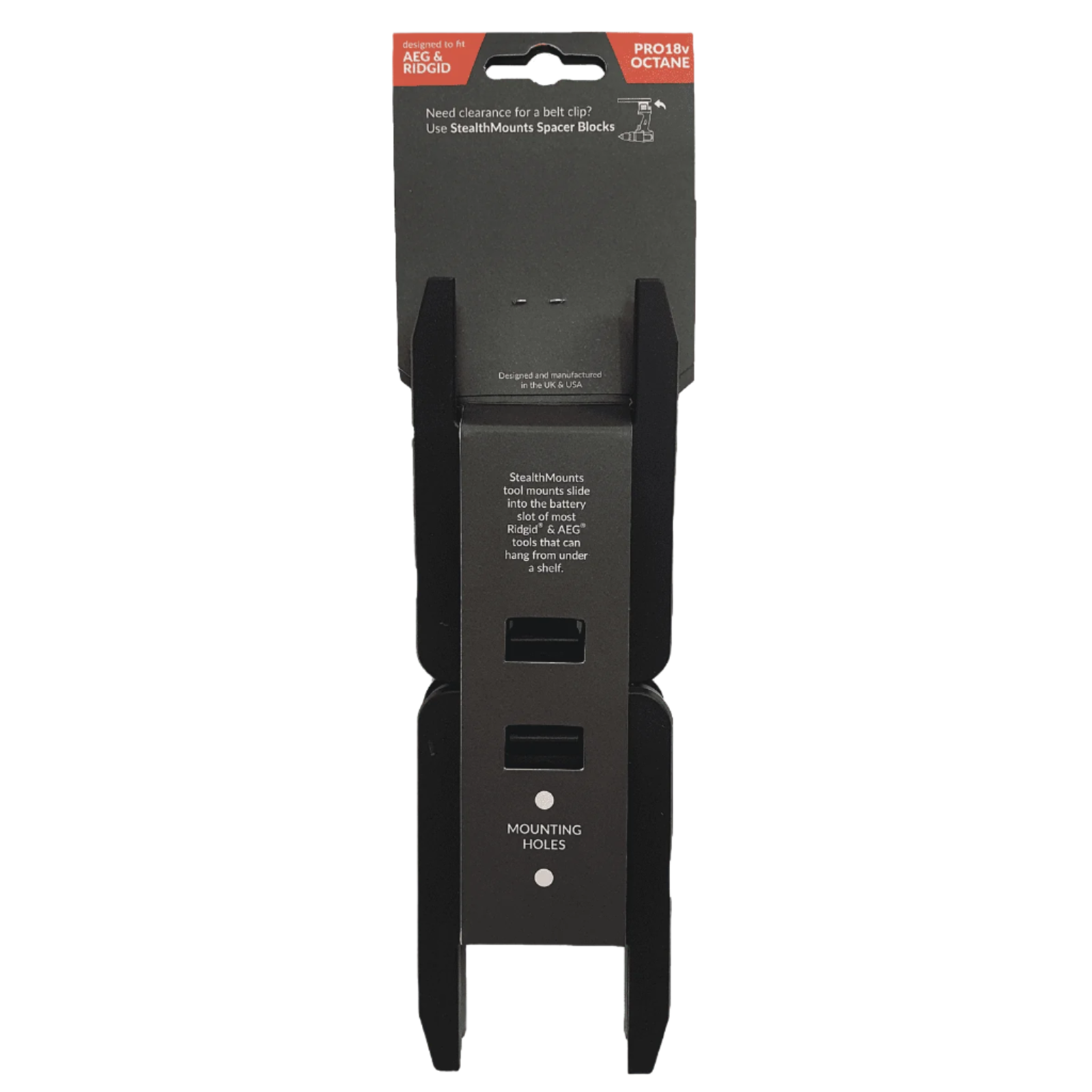 StealthMounts Tool Mounts for AEG & Ridgid