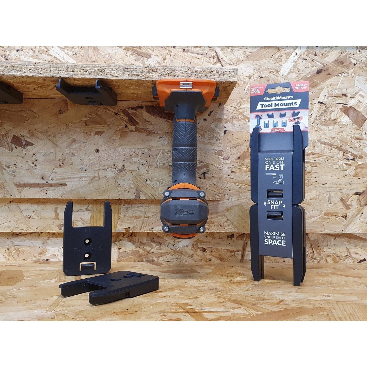 StealthMounts Tool Mounts for AEG & Ridgid