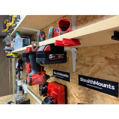 StealthMounts Tool Mounts for Milwaukee M18