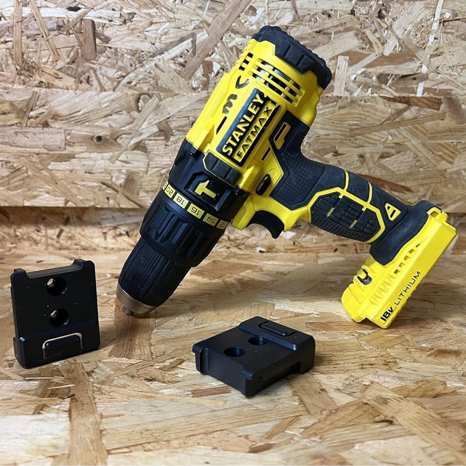 StealthMounts Tool Mounts for Stanley Fat Max, Porter Cable 18v