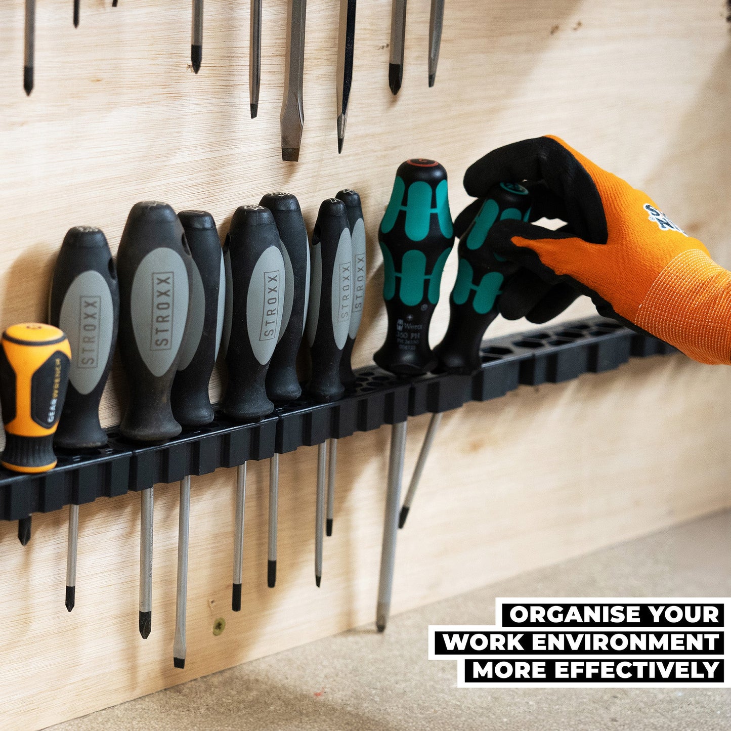 StealthMounts Wall Hive System Screwdriver Holders