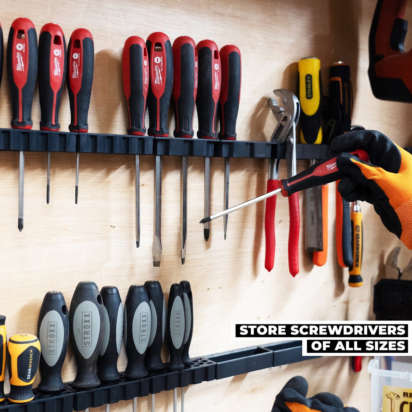 StealthMounts Wall Hive System Screwdriver Holders