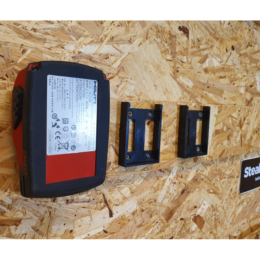 Stealthmounts Battery Holders for Hilti 22V Batteries