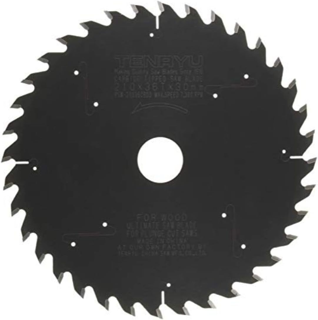 Tenryu PSW-21036CBD3 210mm X 36T Blade for Festool TS-75 Plunge Cut Saw