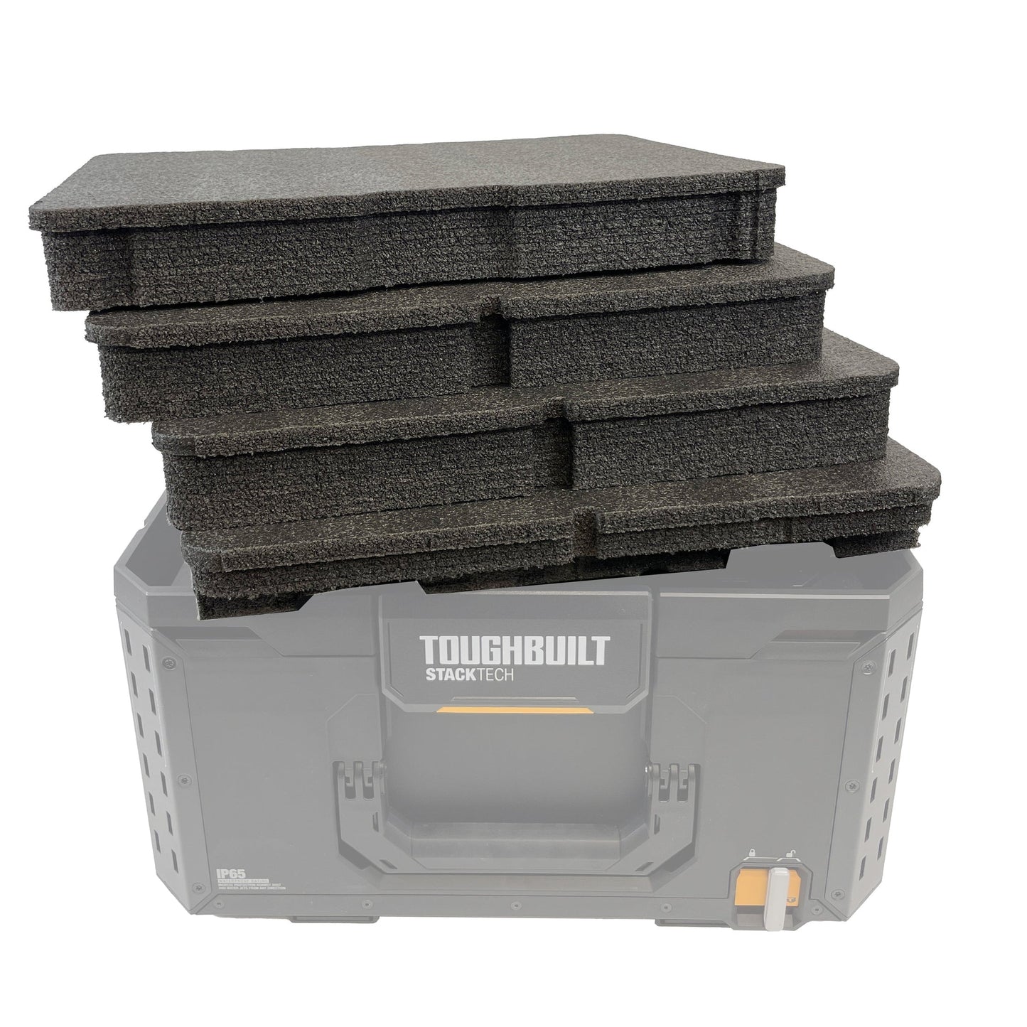 ToughBuilt StackTech Large Tool Box - Kaizen Inserts