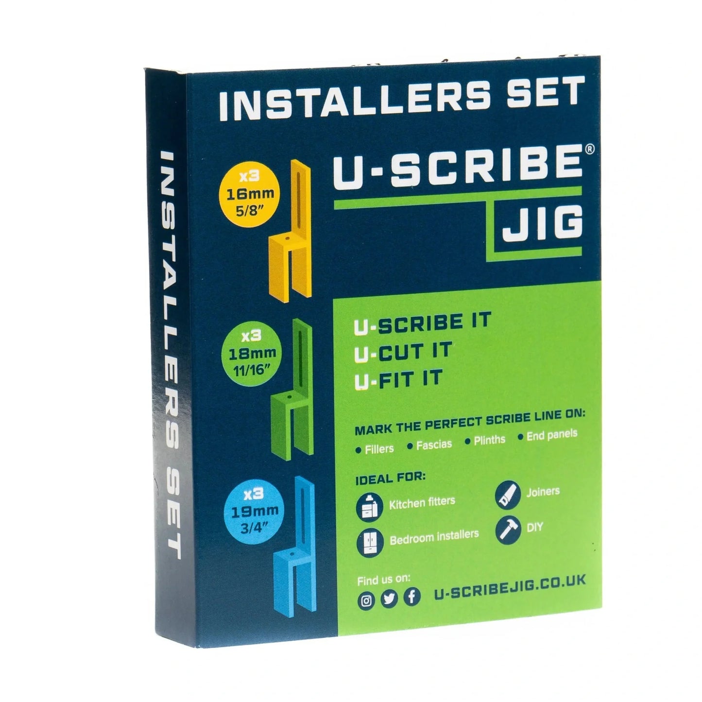 U-SCRIBE JIG - Cabinet Scribes Made Easy