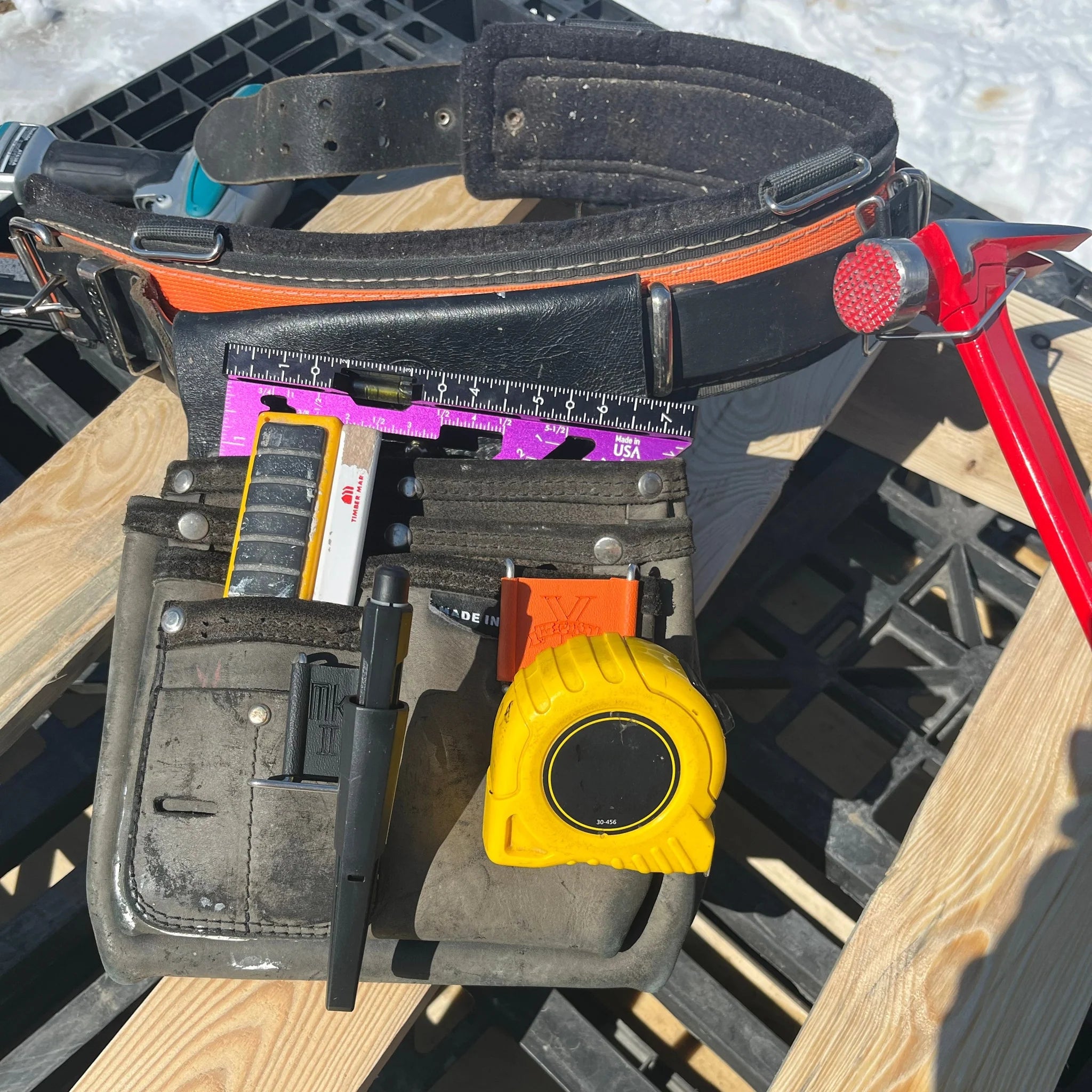 YM Carpenter MK5 Gundal Heavy Duty Tool & Nail Gun Holder