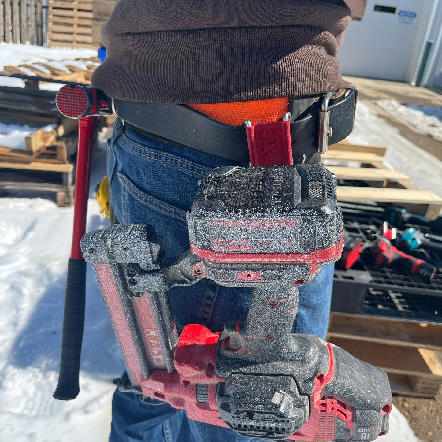 YM Carpenter MK5 Gundal Heavy Duty Tool & Nail Gun Holder